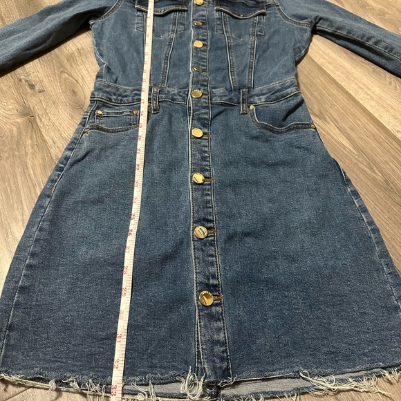 GUESS DENIM DRESS XS - Picture 7 of 16
